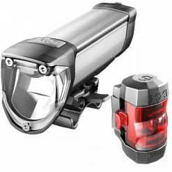 Busch & Müller Busch & Müller Ixon Core IQ2/Ixxi LED Set D'éclairage Argent