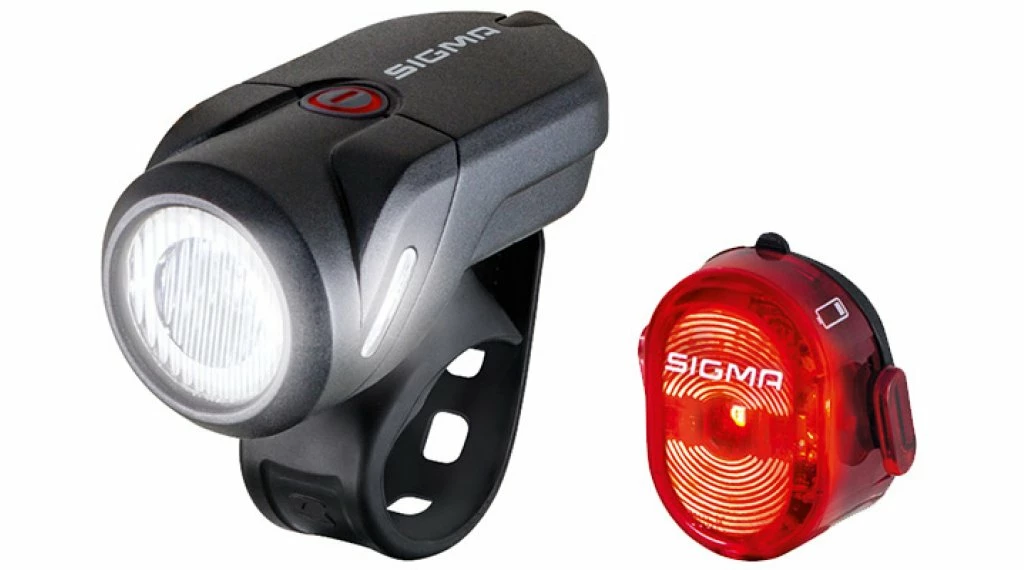 Sigma Sport Aura 35/Nugget II Set D'éclairage 3 Sigma Sport Aura 35/Nugget II Set D'éclairage
